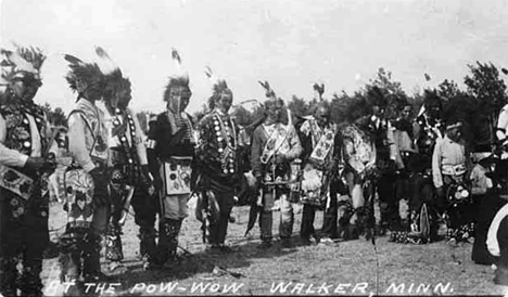 The Powwow, Walker Minnesota, 1920