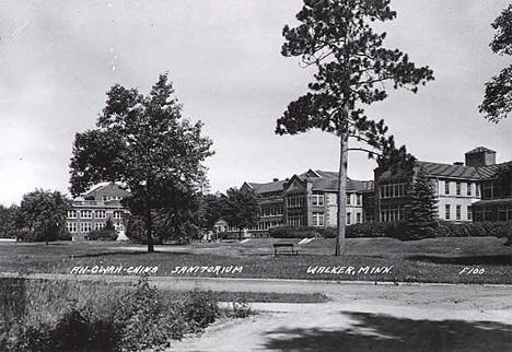 Ah-Gwah-Ching Sanatorium near Walker Minnesota, 1950