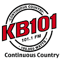 KBHP-FM - "Continuous Country KB 101"