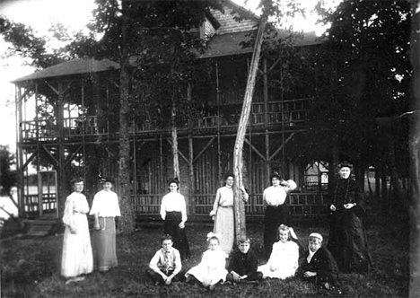 Summer Hotel at Walker Minnesota, 1900