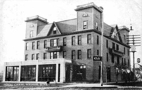 Hotel Chase, Walker Minnesota, 1905