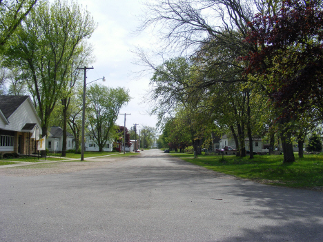 Street view, Walters Minnesota, 2014