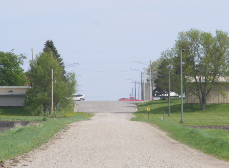 Street scene, Walters Minnesota, 2013