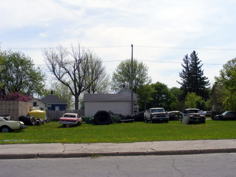 Street view, Walters Minnesota, 2014