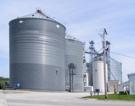 Grain elevators, Wanamingo Minnesota, 2010