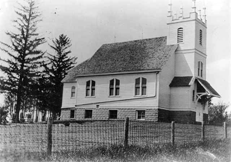 Aspland Norwegian Lutheran Church, Wanamingo Minnesota, 1934