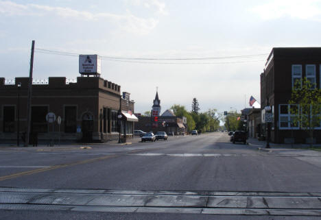 Street scene, Warren Minnesota, 2008