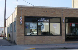 Ron's Barber Shop, Warren Minnesota