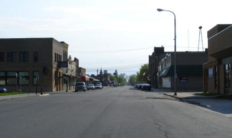 Street scene, Warren Minnesota, 2008