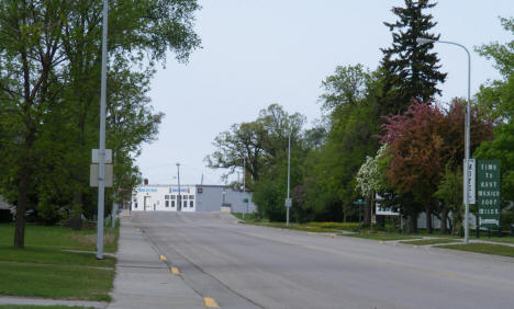 Street scene, Warren Minnesota, 2008