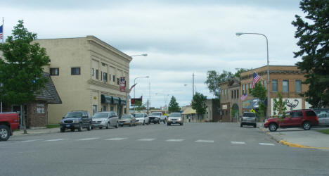 Street scene, Warroad Minnesota, 2009