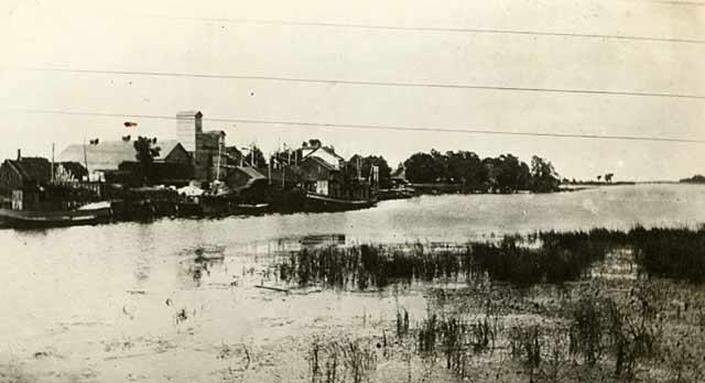 View of Warroad Minnesota, 1921