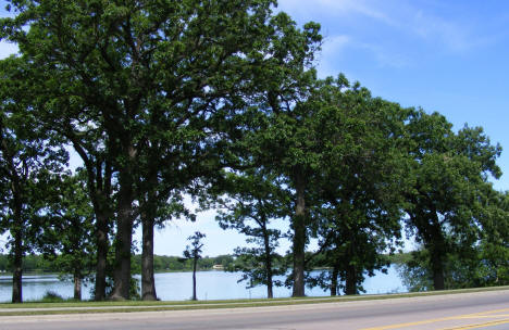 Loon Lake from West Elm Avenue, Waseca Minnesota, 2010