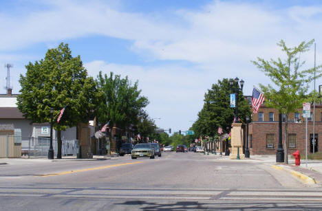 Street scene, Waseca Minnesota, 2010