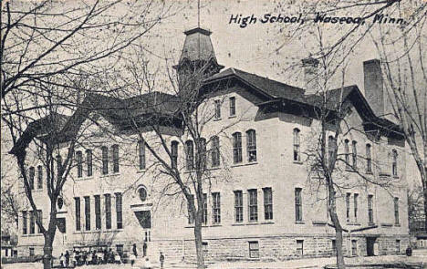 High School, Waseca Minnesota, 1915