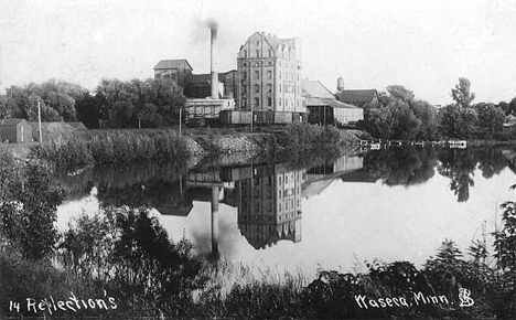 Occident Flour Mill, Waseca Minnesota, 1914