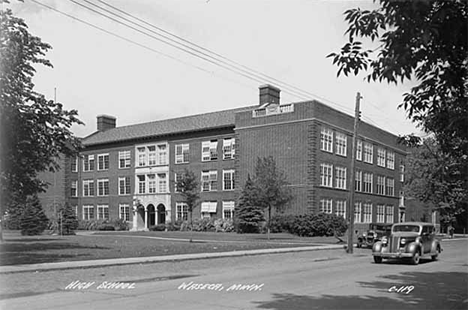 High School, Waseca Minnesota, 1940