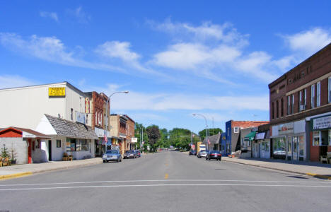 Street scene, Waterville Minnesota, 2010