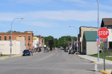 Street scene, Waterville Minnesota, 2010