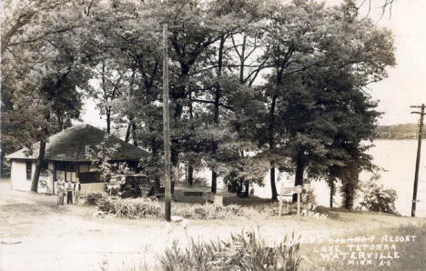 Baldwin's Resort on Lake Tetonka, Waterville Minnesota, 1946