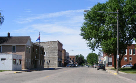 Street scene, Waterville Minnesota, 2010