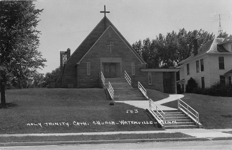 Holy Trinity Catholic Church, Waterville Minnesota, 1950's