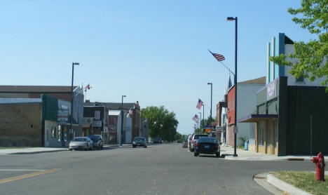 Street scene, Watkins Minnesota, 2009