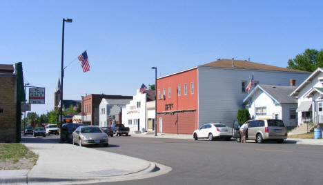 Street scene, Watkins Minnesota, 2009