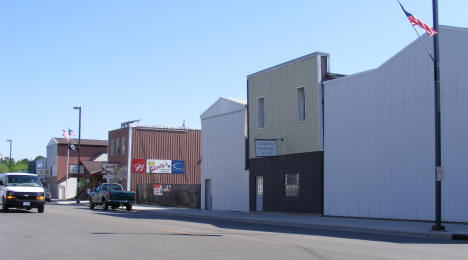 Street scene, Watkins Minnesota, 2009