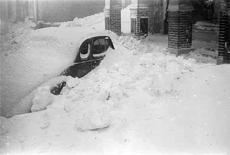 Blizzard, Watkins Minnesota, 1940