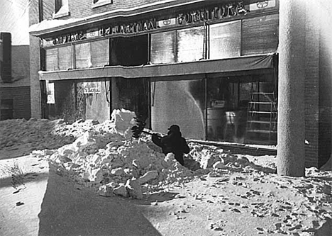 Blizzard, Watkins Minnesota, 1940