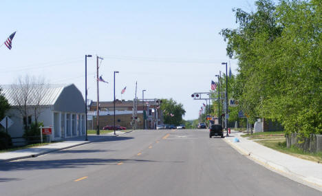 Street scene, Watkins Minnesota, 2009