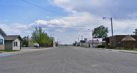 Street scene, Waubun Minnesota, 2008