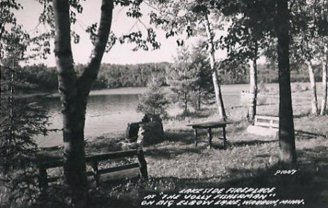 The Jolly Fisherman on Big Elbow Lake, Waubun Minnesota