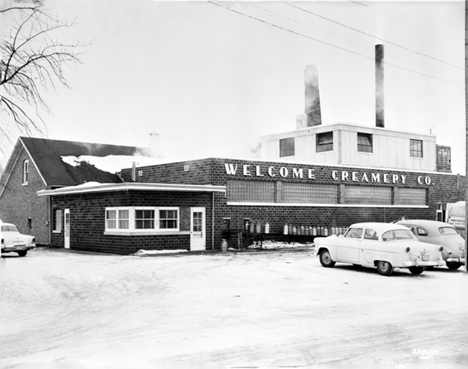 Welcome Creamery Company, Welcome Minnesota, 1956