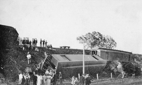 Train Wreck, Wells Minnesota, 1912