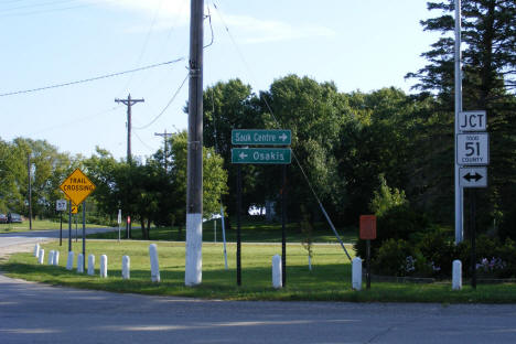 Street scene, West Union Minnesota, 2008