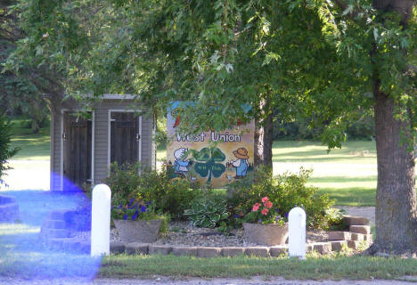 City Park, West Union Minnesota, 2008