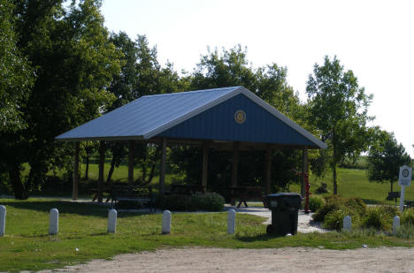 Shelter in City Park, West Union Minnesota, 2008