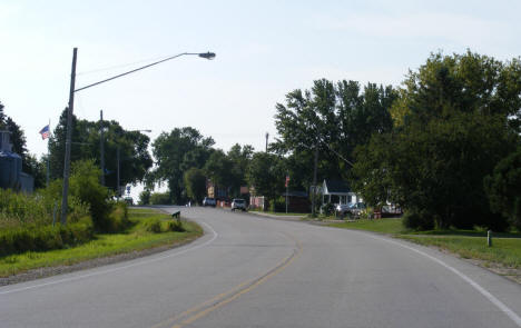 Street scene, West Union Minnesota, 2008