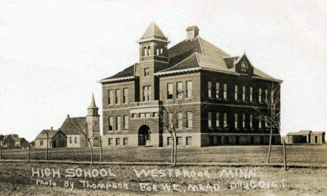 High School, Westbrook Minnesota, 1910