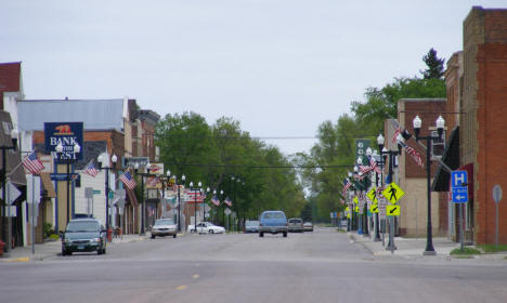 Street scene, Wheaton Minnesota, 2008