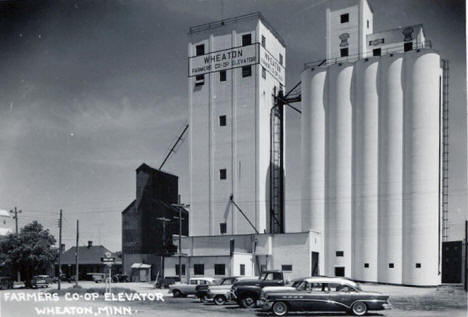 Farmers Co-op Elevator, Wheaton Minnesota, 1950's