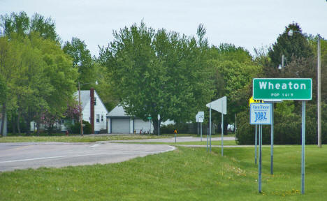 Entering Wheaton Minnesota, 2008