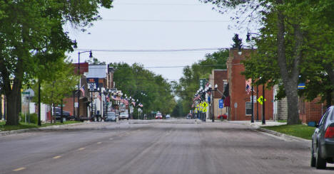 Street scene, Wheaton Minnesota, 2008