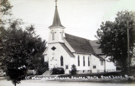 1st English Lutheran Church, White Bear Lake Minnesota, 1920's