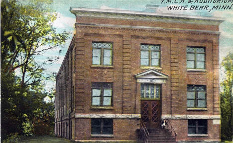 YMCA and Auditorium, White Bear Lake Minnesota, 1920's?