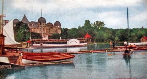 Ramaley's Pavilion, White Bear Lake Minnesota, 1907