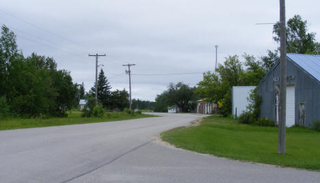 Street scene, Williams Minnesota, 2009