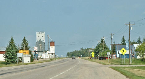 Street scene, Williams Minnesota, 2006